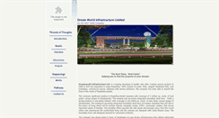 Desktop Screenshot of dreamworldinfra.com